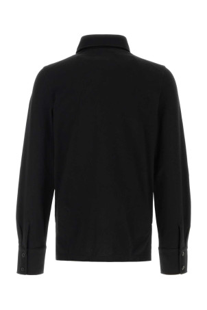 Black piquet polo shirt VIVIENNE WESTWOOD (2H01000WJ00AU)