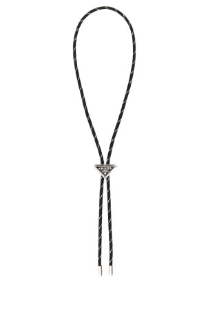 Black fabric necklace Black PRADA (2IC2882HE2)