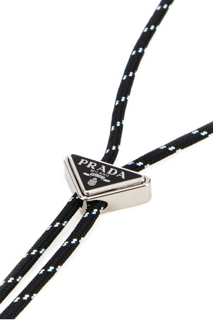 Black fabric necklace Black PRADA (2IC2882HE2)
