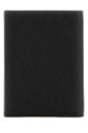Black leather card holder Black PRADA (2MC048QHH)