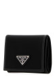 Black fabric wallet Black PRADA (2MH0412DMH)