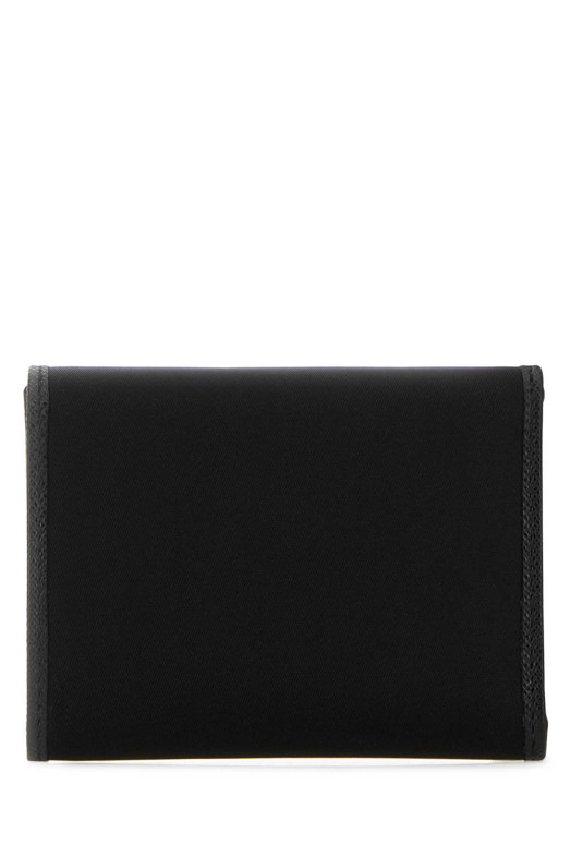Black fabric wallet Black PRADA (2MH0412DMH)