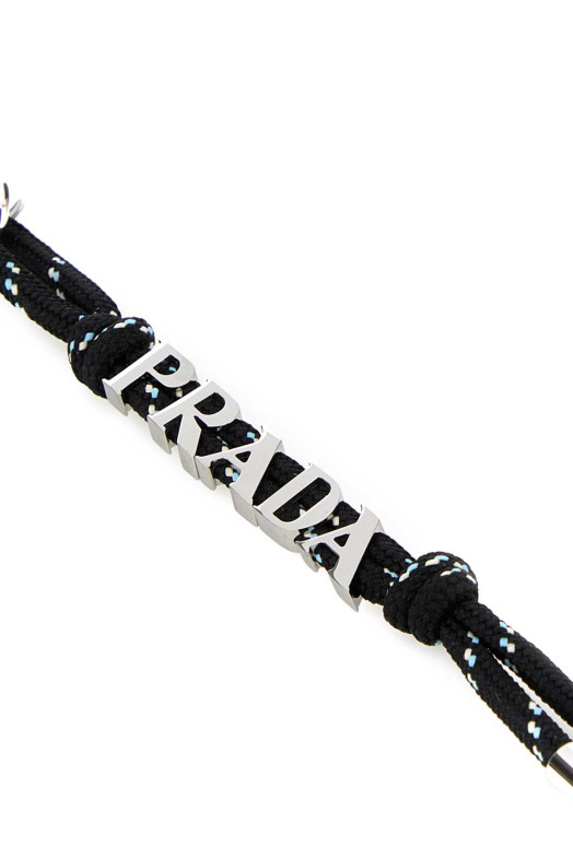Black fabric key ring Black PRADA (2PT0142HE2)