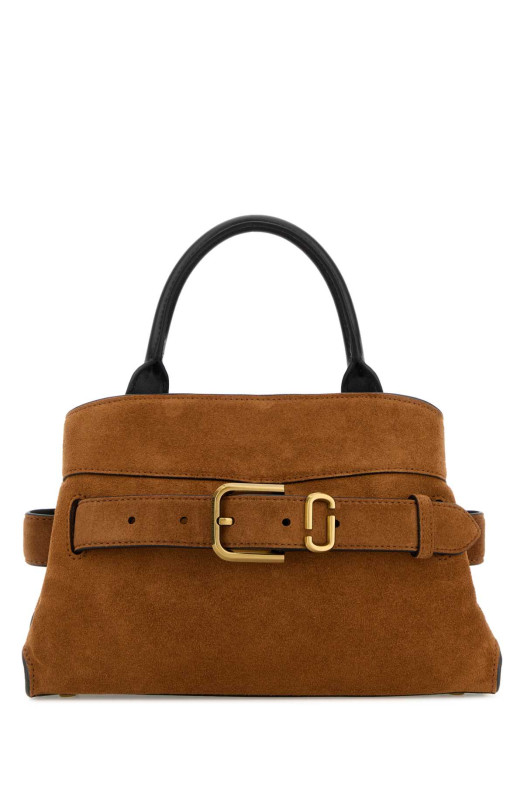 Caramel suede handbag MARC JACOBS (2R5HSC028H01)