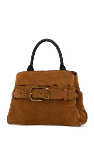 Caramel suede handbag MARC JACOBS (2R5HSC028H01)