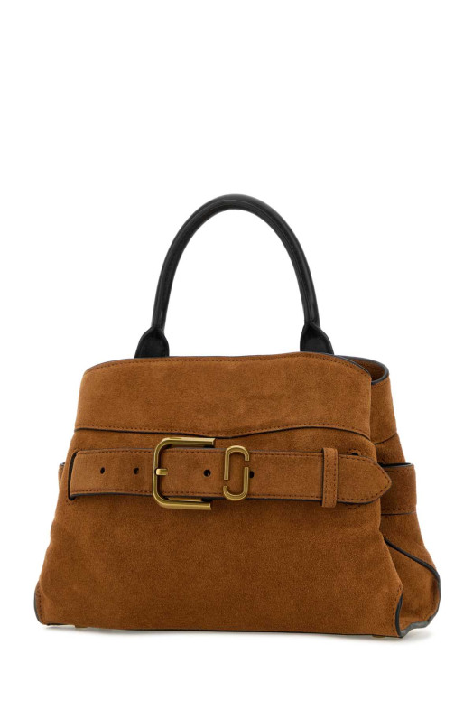 Caramel suede handbag MARC JACOBS (2R5HSC028H01)