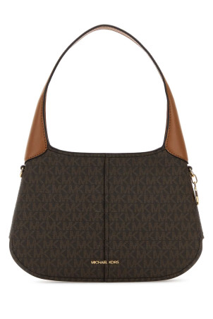 Printed canvas Alice shoulder bag Brown MICHAEL BY MICHAEL KORS (30R6G0XL1B)