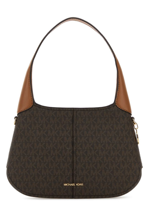 Printed canvas Alice shoulder bag Brown MICHAEL BY MICHAEL KORS (30R6G0XL1B)