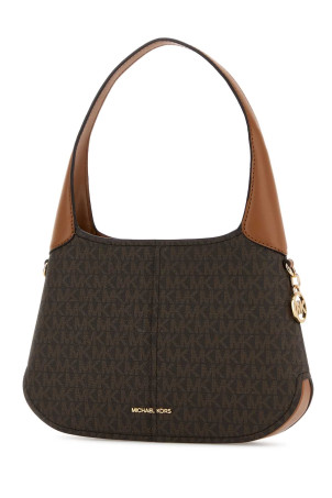 Printed canvas Alice shoulder bag Brown MICHAEL BY MICHAEL KORS (30R6G0XL1B)