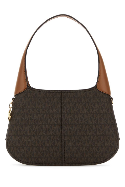 Printed canvas Alice shoulder bag Brown MICHAEL BY MICHAEL KORS (30R6G0XL1B)