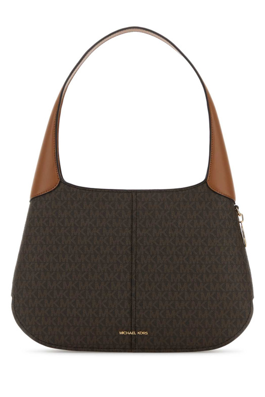 Printed canvas Alice shoulder bag Brown MICHAEL BY MICHAEL KORS (30R6G0XL3B)