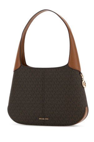 Printed canvas Alice shoulder bag Brown MICHAEL BY MICHAEL KORS (30R6G0XL3B)