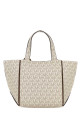 Borsa a mano Jordi in tela stampata Beige MICHAEL BY MICHAEL KORS (30R6G9JT9B)