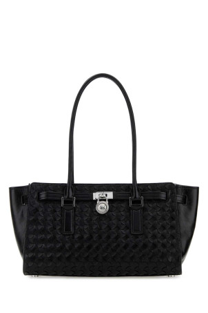 Black leather Hamilton shoulder bag Black MICHAEL BY MICHAEL KORS (30R6SNXT0L)