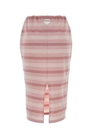 Embroidered piquet skirt PRADA (31147SOOO188Q)