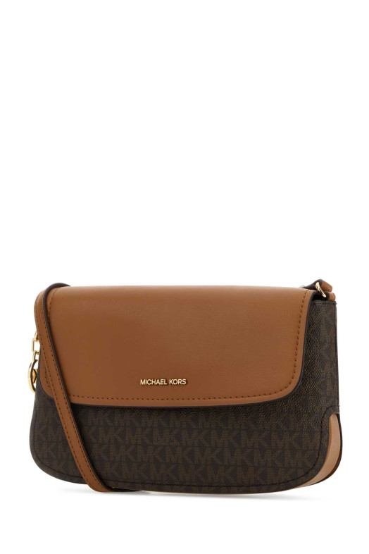 Printed canvas Alice crossbody bag Brown MICHAEL BY MICHAEL KORS (32R6G0XC1B)