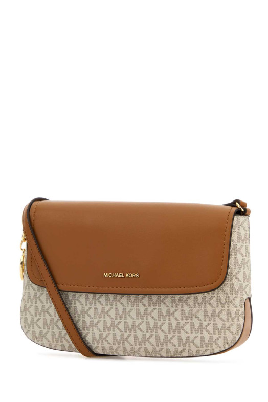 Printed canvas Alice crossbody bag Beige MICHAEL BY MICHAEL KORS (32R6G0XC1B)