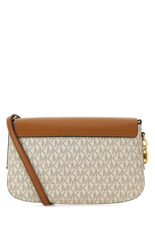 Printed canvas Alice crossbody bag Beige MICHAEL BY MICHAEL KORS (32R6G0XC1B)