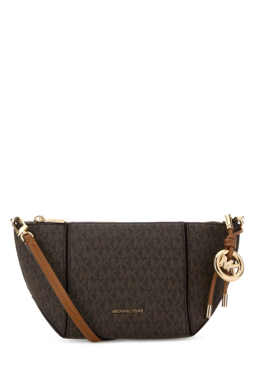 Printed canvas Jordi crossbody bag Brown MICHAEL BY MICHAEL KORS (32R6G9JC1B)