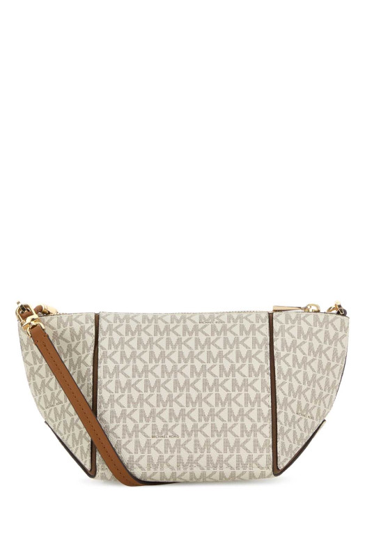 Printed canvas Jordi crossbody bag Beige MICHAEL BY MICHAEL KORS (32R6G9JC1B)
