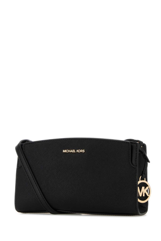 Black leather Becca crossbody bag Black MICHAEL BY MICHAEL KORS (32R6GQ6C1L)