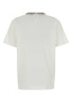 White cotton t-shirt Black PRADA (3576BRSOOO182X)