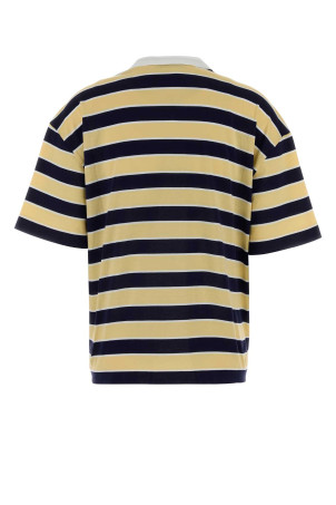 Embroidered cotton oversize t-shirt PRADA (39610SOOO189P)