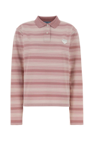 Embroidered piquet polo shirt PRADA (39660SOOO188Q)