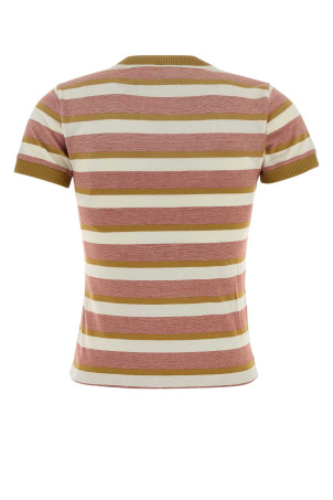 Embroidered cotton t-shirt PRADA (39662SOOO19AT)