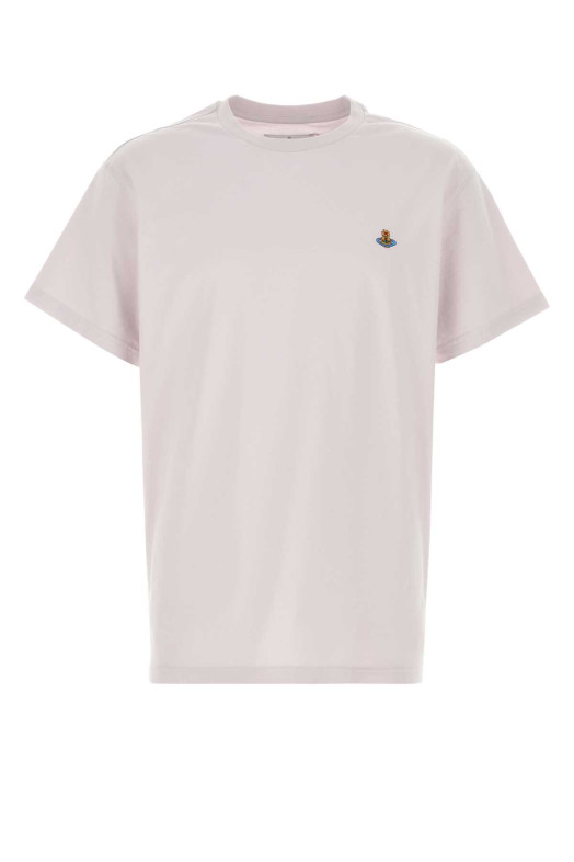 Powder pink cotton t-shirt VIVIENNE WESTWOOD (3G010013J001M)