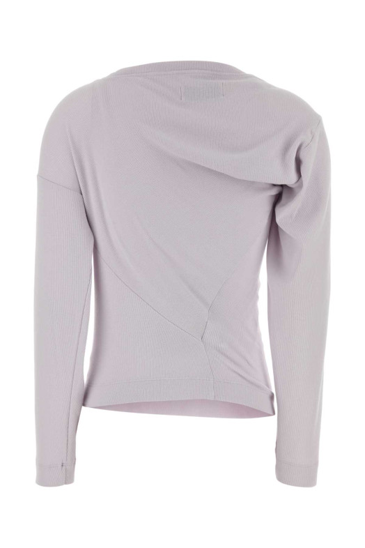 Lilac stretch cotton Hebo t-shirt VIVIENNE WESTWOOD (3G01003YJ009C)