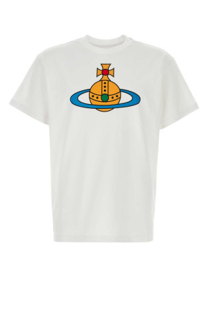 White cotton t-shirt VIVIENNE WESTWOOD (3G01004SJ001M)
