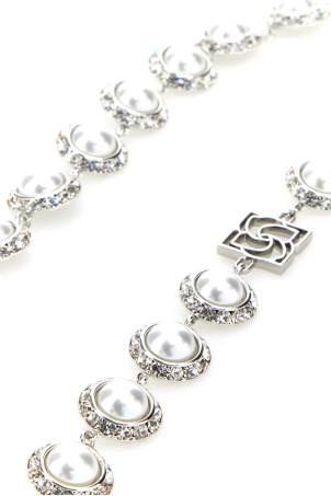 Embellished metal necklace MAGDA BUTRYM (410426)