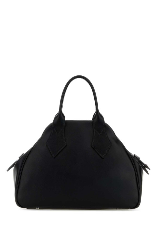 Black synthetic leather medium Yasmine handbag VIVIENNE WESTWOOD (4702000UWS0026)
