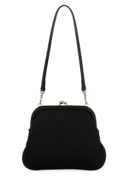 Black fabric shoulder bag VIVIENNE WESTWOOD (4B01001BWW01F4)