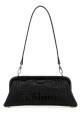 Black leather Jane shoulder bag VIVIENNE WESTWOOD (4B01001EWL0098)