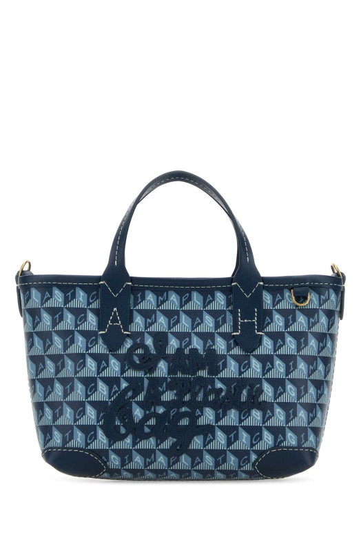 Printed canvas mini I am a Plastic Bag handbag ANYA HINDMARCH (5050925203531)