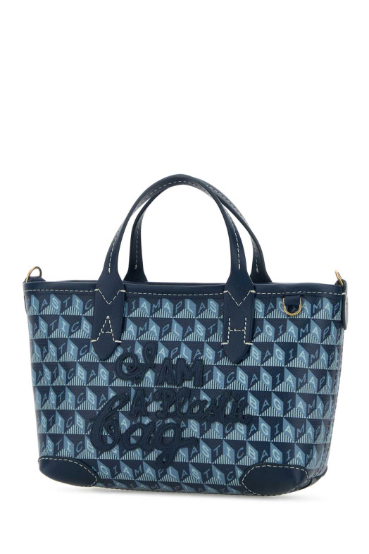 Printed canvas mini I am a Plastic Bag handbag ANYA HINDMARCH (5050925203531)