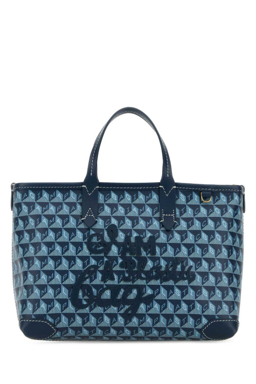 Printed canvas XS I am a Plastic Bag handbag ANYA HINDMARCH (5050925203883)