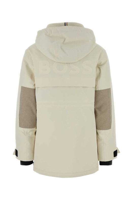 Ivory stretch nylon jacket BOSS (50544369)