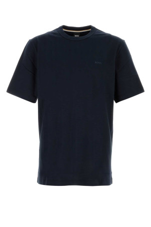 Navy blue cotton t-shirt BOSS (50546404)