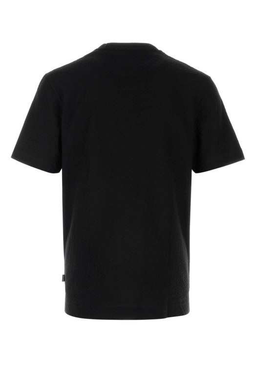 Black cotton t-shirt BOSS (50557395)