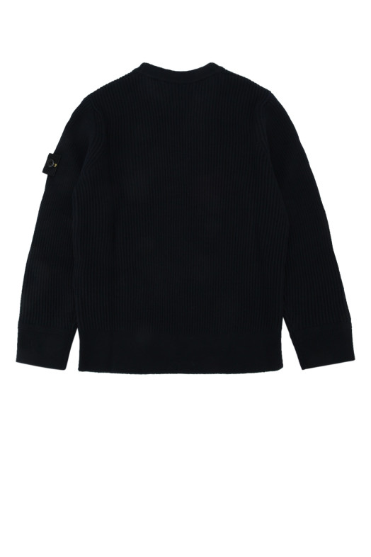 CREW NECK Black STONE ISLAND KIDS (510001002)