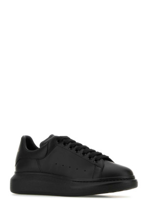 Black leather sneakers with black leather heel Multicolor ALEXANDER MCQUEEN (553680WWAAN)