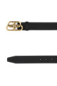 Black leather BB belt Black BALENCIAGA (5703701CH04)