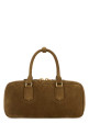 Brown suede Arcadie handbag MIU MIU (5BB148VOON2CS4)