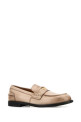 Sand leather loafers MIU MIU (5D773DF020537)