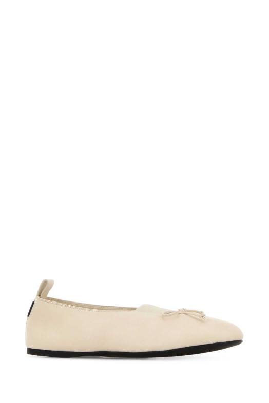 Ivory nappa ballerinas MIU MIU (5F552EFA005038)