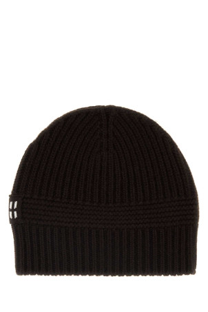 Dark brown stretch wool blend beanie hat MIU MIU (5HC3112F8S)