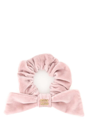 Pink velvet scrunchie MIU MIU (5IF181068)